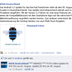 Asus Transformer Android 3.2 update